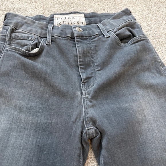 Frank & Eileen Sligo Skinny Jeans Womens 26 Gray Stretch Comfort Minimalist - Picture 2 of 9